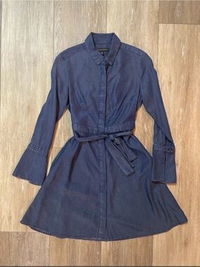 Banana Republic Sz 00P Chambray Dress
